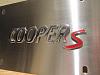 Mini Cooper S Stainless Steel front license plate -img_2572.jpg