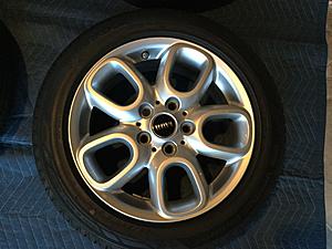 MINI Cooper OEM 16 inch rims with Hankook Tires-a7ca01db-e016-4d99-bb4b-ddf5d4e42ae7.jpeg