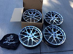 For Sale - Set of (4) Breyton GTSR Rims - 18&quot; - 4X100 - Silver - Excellent Condition-img_2759.jpg
