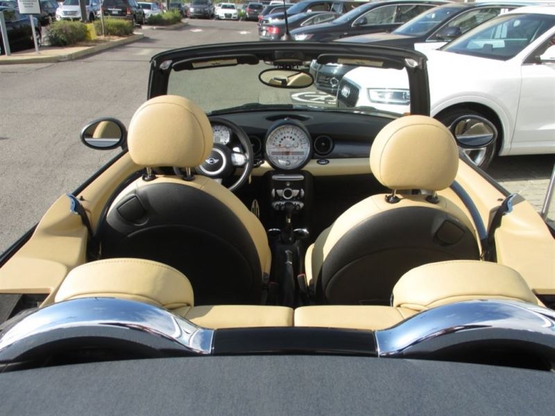 2009 Mini Cooper S Convertible Blue With Tan Leather No